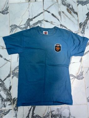 Harley-Davidson Teal-Blue Short Sleeve Logo Tee Size Small